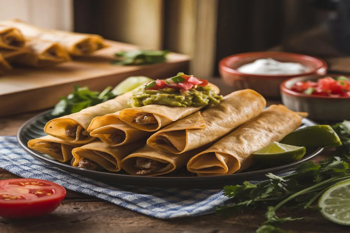 Flautas recipe