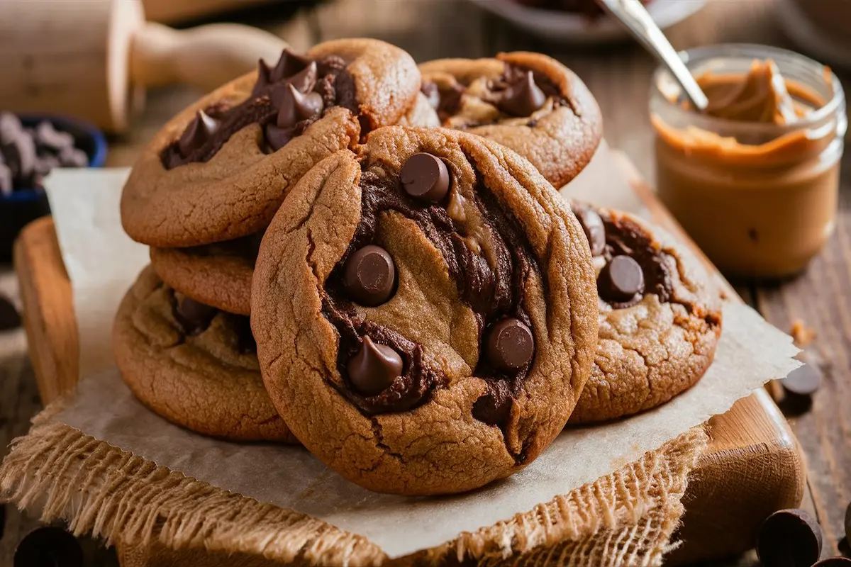 Chocolate Peanut Butter Cookies