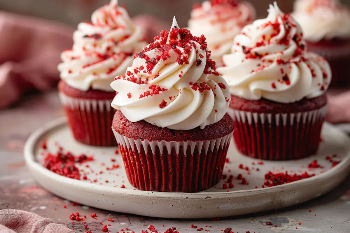 red velvet cupcakes