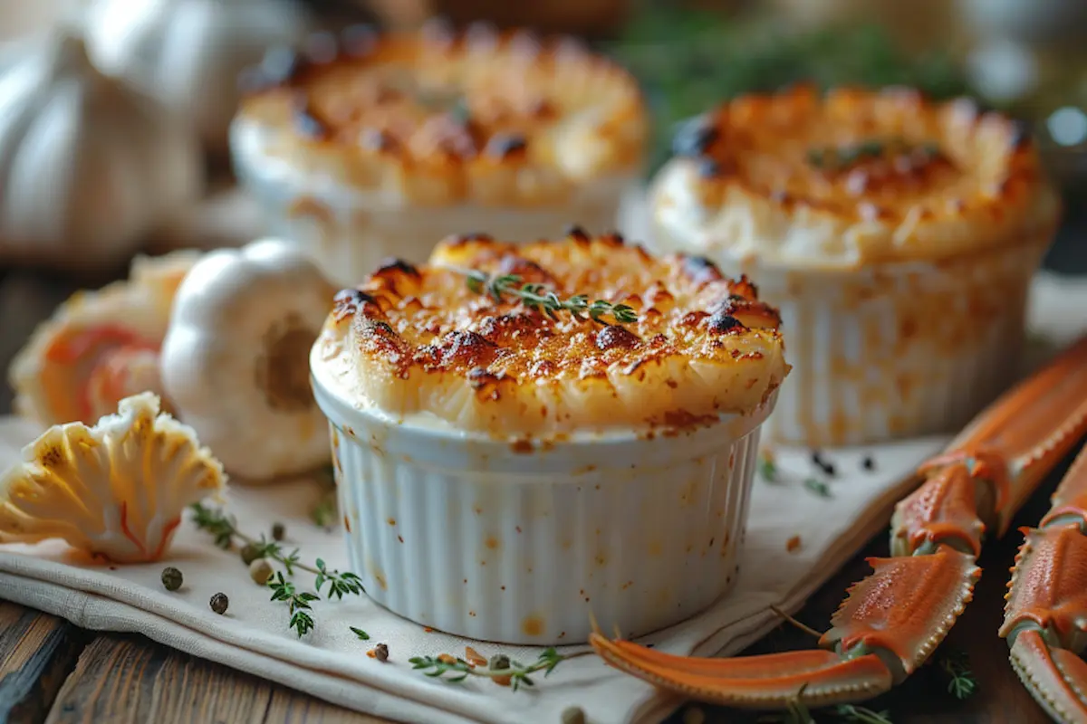 crab brulee recipe