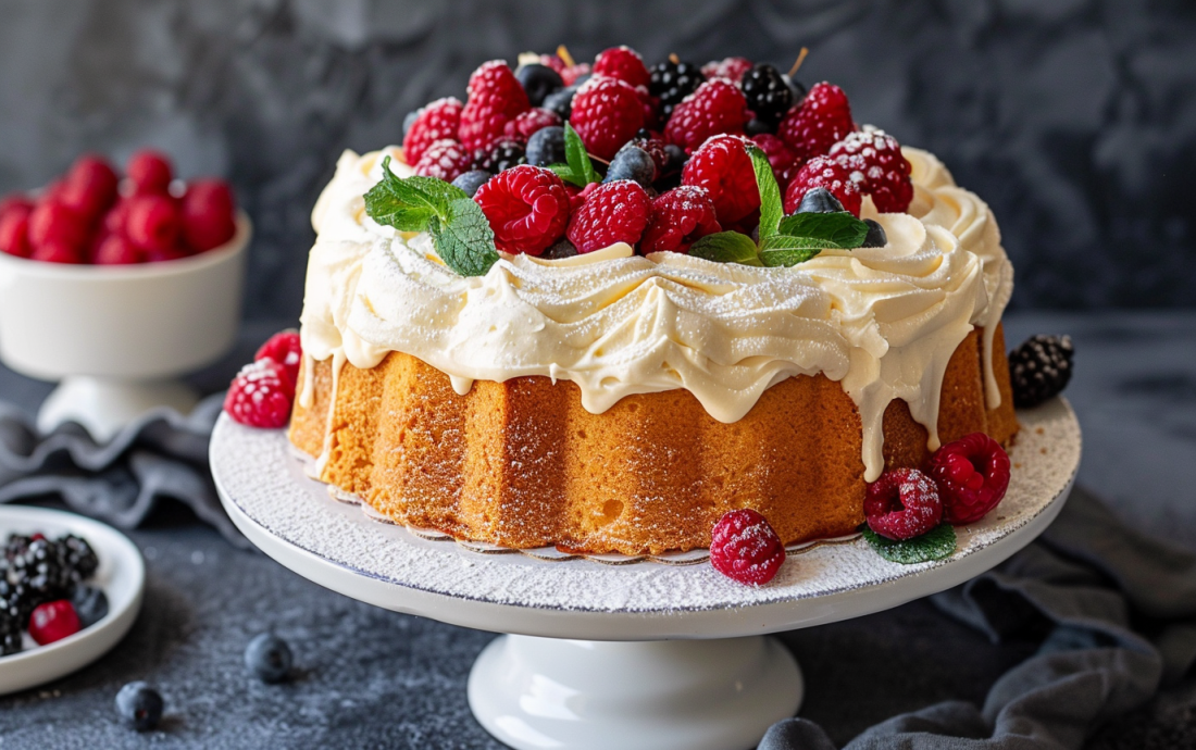 Easy Vanilla Pound Cake Recipe
