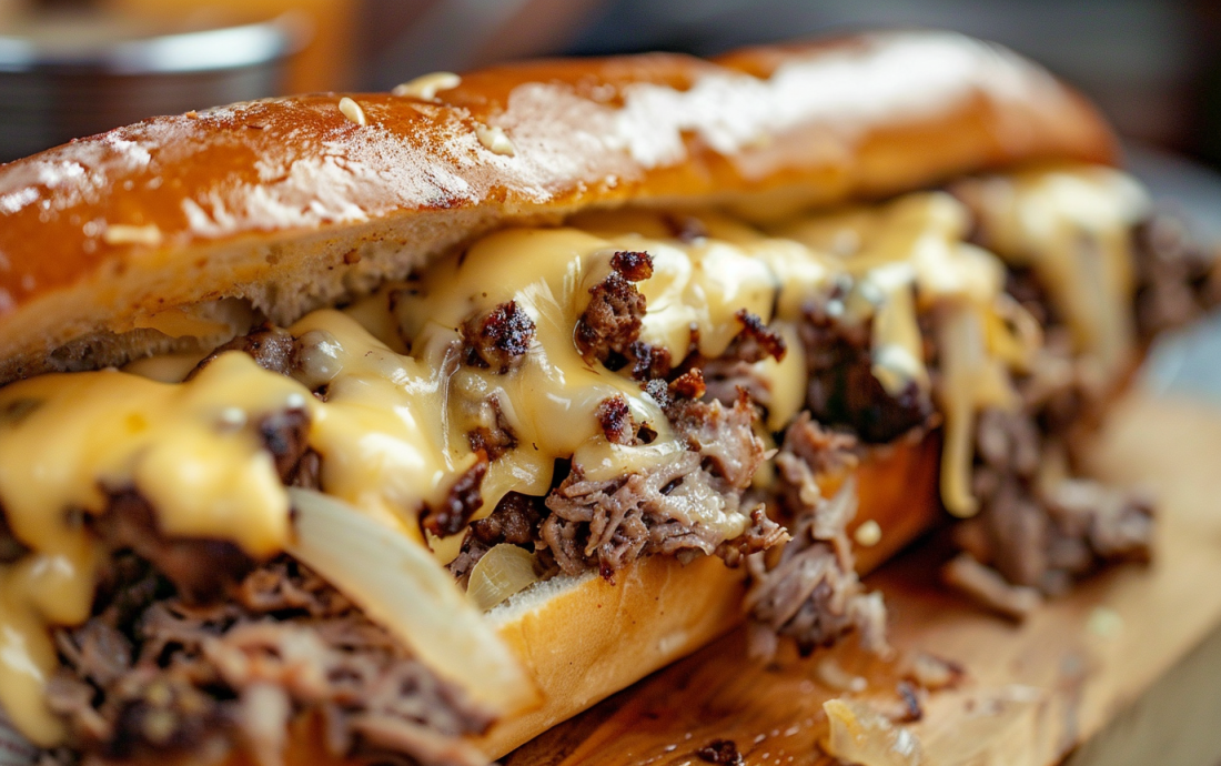 Philly cheesesteaks and meatloaf